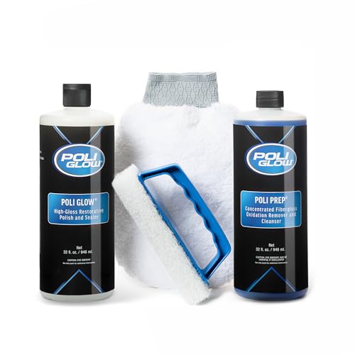 Poli Glow Boat & RV Restoration Fiberglass Kit - Complete Fi...