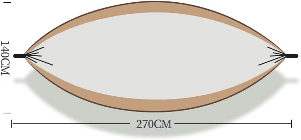 Outdoor Hammock Anti-Rollover Travel Camping Portable Hammock Hanging Chair Outdoor Portable Camping Travel Equipment