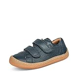 Froddo Jungen Schnürhalbschuhe D-Velcro Klettschuh Glattleder Kinderschuhe Uni Kinderschuhe Jungenschuhe Kids