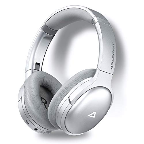 Buy 1 get 1 🔥 Bluetooth5.0 Headphones Over Ear,ABLEGRID Q10 Hybrid Active Noise Cancelling Headset,CVC6.0 Hi-Fi Deep Bass Stereo Sound Earphones Comfortable Protein Earpads,35H Playtime for Indoor,Work,Travel