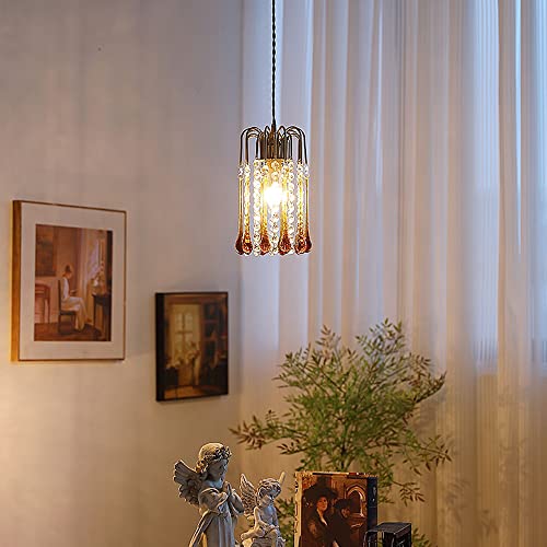 Luminaire suspendu en cristal pour sublimer l'ambiance du balcon et couloir