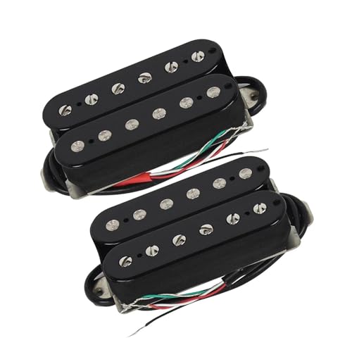 Micro guitare électrique céramique double bobine anti-parasite BK