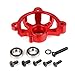 CNC Metal Clutch Tripod Metal Clutch Bell Mount for Rc Car 1/5 for HPI for ROF-UN BA-HA for Ro-Van for Ba-ja 5B 5T 5Sc Toys Parts,Red