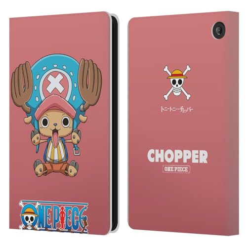 One Piece Chopper Étui Portefeuille en Cuir pour Amazon Fire 7 2022 Housse Protectrice
