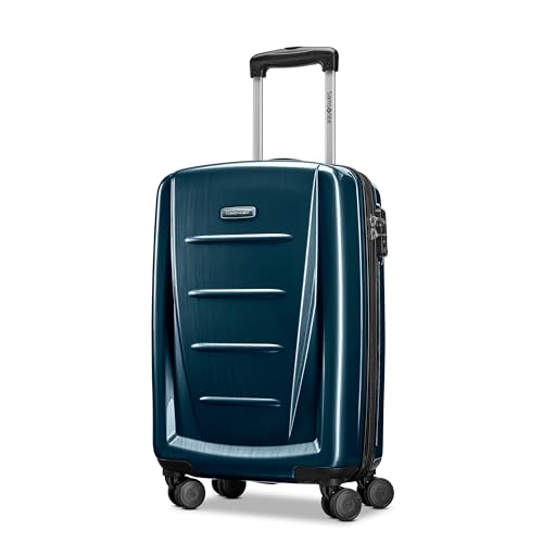 Image of Samsonite Winfield 2 Hardside Expandable Luggage with Spinner Wheels, Teal, Carry-On 20-Inch
