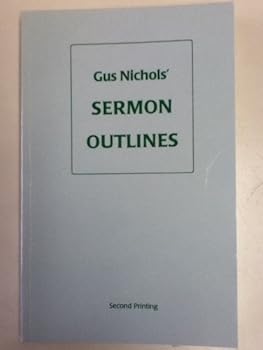 Paperback Gus Nichols' Sermon Outlines Book