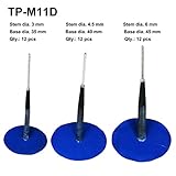 ZERINT TP-M11D Combination Repair Unit Kit, Tire Repair Patch Plug Kit 1/8' x 1 3/8', 3/16' x 1 1/2'...