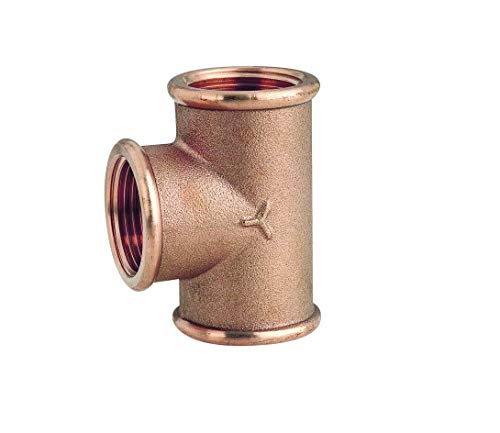 MAESTRINI T-Stück Bronze 1 1/4 Zoll
