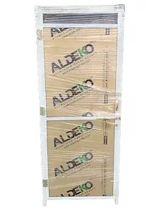Arihant Steel Aluminum Frame with hylem Sheet Doors (34�72)