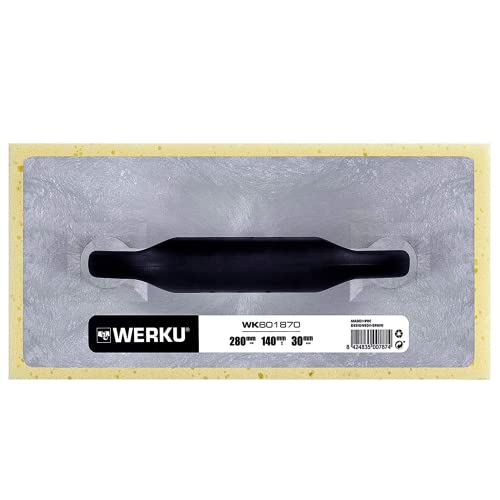 Werku WK601870, Talocha Rectangular, Medidas Base 280 x 140 mm, Base Acolchado Esponja 30 mm