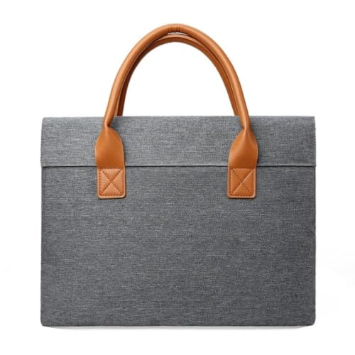 [AIWHALE] ���^�r�W�l�X�o�b�O A4�Ή� 39.6cm PC���[�\ �h�� �y�� �O���[ �g�[�g�o�b�O �j�����p �d���ʋΏo���p �ϏՌ� �����[�|�P�b�g (��D�F,XL)