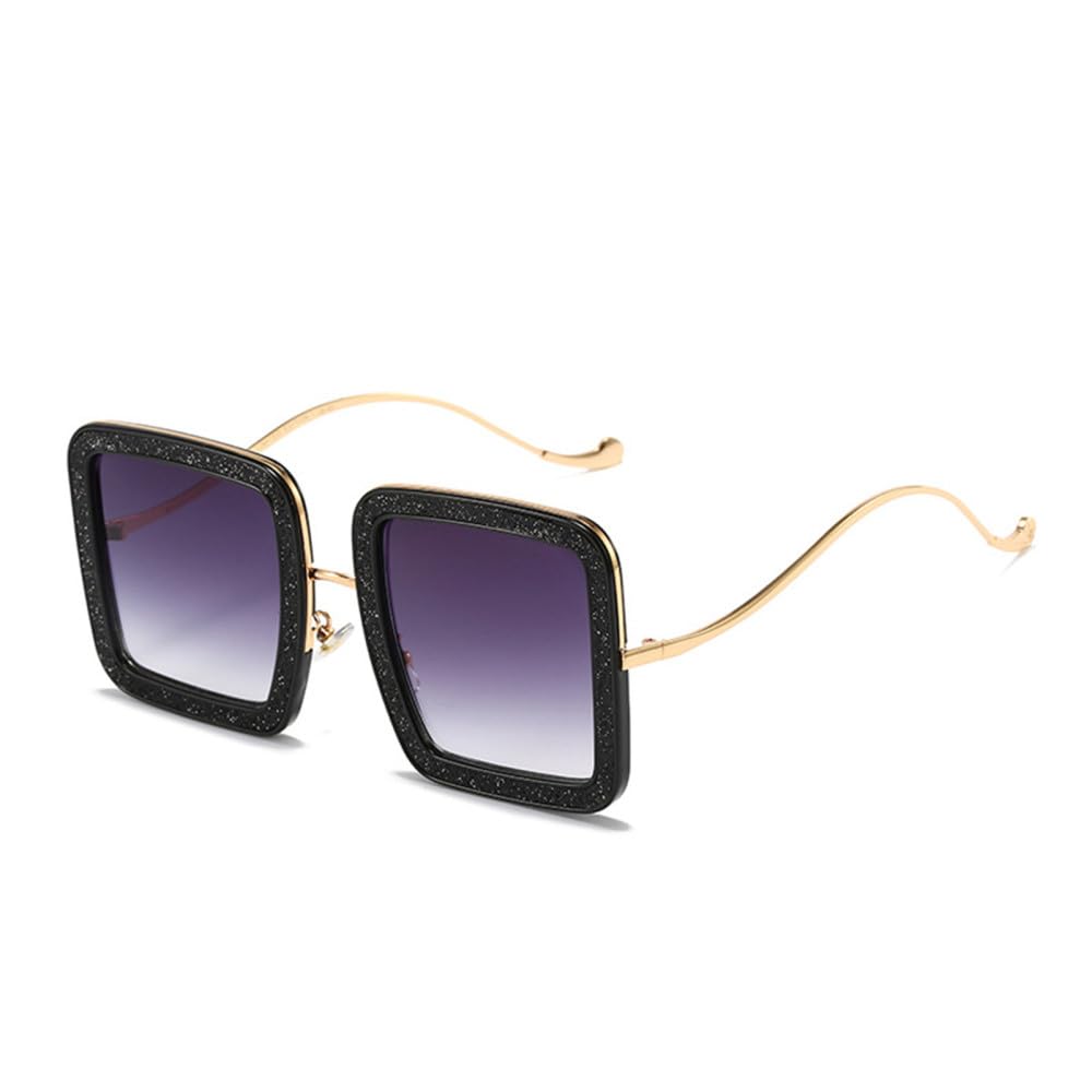 Sonnenbrille Damen farbig schwarz übergroße Sonnenbrille Herren UV400 Tönung Shades Brillen