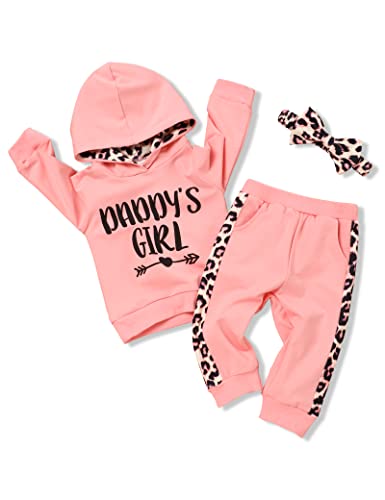 Image of Baby Girl Outfit Toddler Girl Clothes Long Sleeve Sweatshirt and Floral Pants Baby Girl Fall Clothes