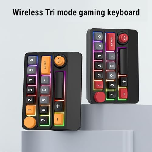 Clavier de jeu pour ordinateur portable tri-mode idéal pour optimiser son espace