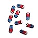 U-Sky Sew or Iron on Patches - Pills Patch - Pack of 9PCS