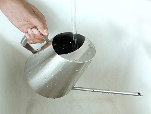 Arrosoir Acier Inoxydable 400ml - Bec Long Et Fin - Design Moderne - Pour Plantes D'intérieur Et Balcon - 11