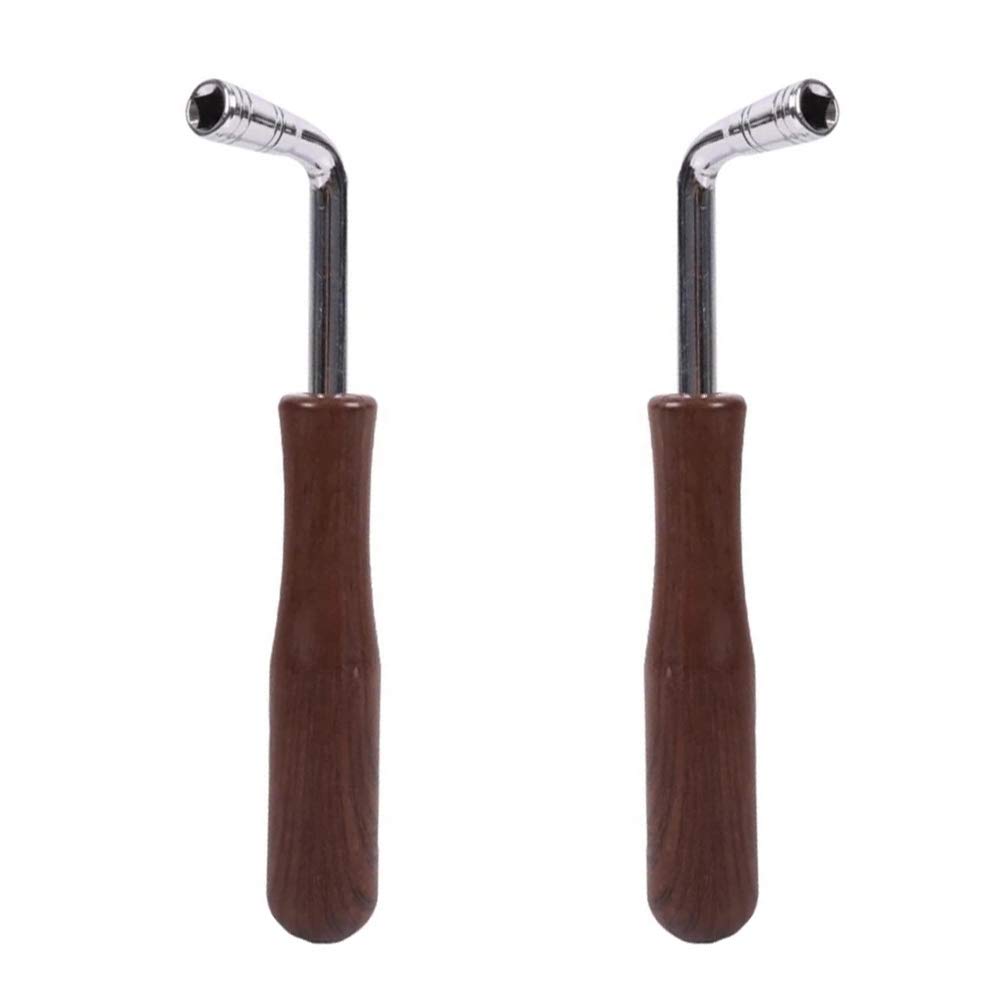 N-brand 2 Pcs L-shape Piano Tuner Spanner, Professional Wrench, Square Wrench, Piano Tuner Spanner Tool