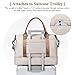 Travel Duffel Bag with Shoes Compartment, Overnight Weekender Bags for Women,Carry on Personal Item Bag