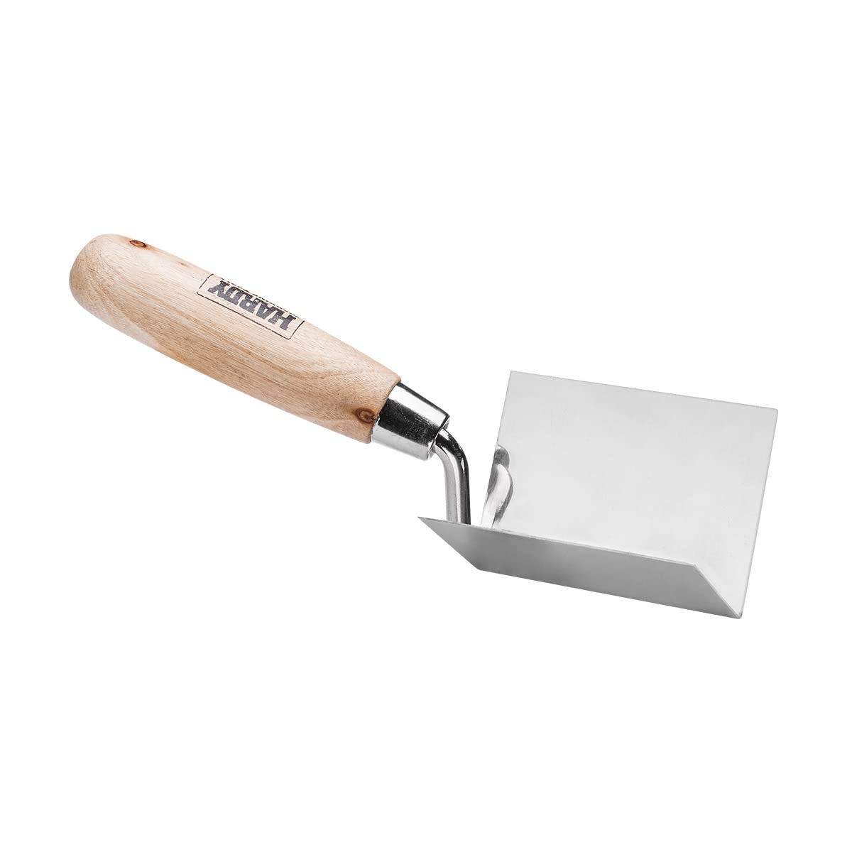 HARDY Angle Trowel Interior Series x 28 x Stainless Steel Mortar Plastered Masonry Solid Wood Handle Comfortable Light 8 x 6 x 6 cm