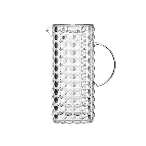 Guzzini - Tiffany, Caraffa con Coperchio - Trasparente, ø 11,5 x 18,5 x h25,5 cm | 1750 cc - 22560000