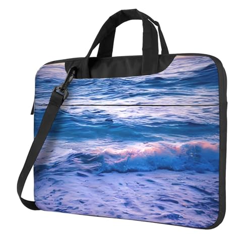 Bolsa para laptop de olas del océano: protege tu computadora en la oficina y viajes de negocios