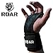 Roar® Calleras para Crossfit Hombre, Calleras Crossfit Mujer, Guantillas Gimnasio, Calleras Gimnasia artistica, Crossfit Hand Grips, Callera Calistenia,Cuero Sintético, Grip Gloves, Cayeras (M)