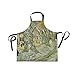 FANTAZIO Van Gogh Road Menders Tablier Unisexe avec 2 Grandes Poches Lavable en Machine pour la Cuisine, Les travaux manuels, Les barbecues, Le Dessin