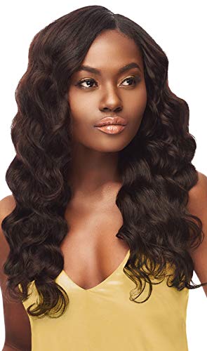 100% HUMAN HAIR MYTRESSES GOLD LABEL - OCEAN BODY - 1 PCK SOLUTION (3 BUNDLES) (10"12"14", Natural Brown (NBRN))