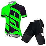 Antichoque, duradero y suave: el pantalón corto para ciclismo está hecho de una almohadilla de gel 3D personalizada del equipo profesional que es resistente y cómoda. El puño de jersey utiliza tela importada de primera calidad. Así que no tienes que preocuparte por rasgarse en bicicleta
