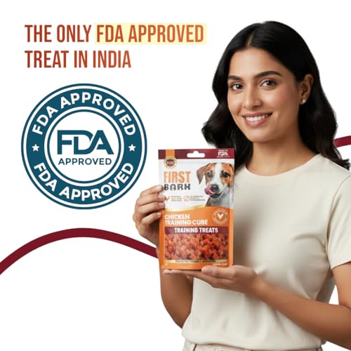 Image of FirstBark Dog Treats for Adult Dog & Puppy - Snack Delights, Soft Chews, Training & Healthy Chews Chicken Jerky for Dogs, Small Dogs & Shih Tzu | Dog Snacks & Puppy Treats-Assorted (70g) x5