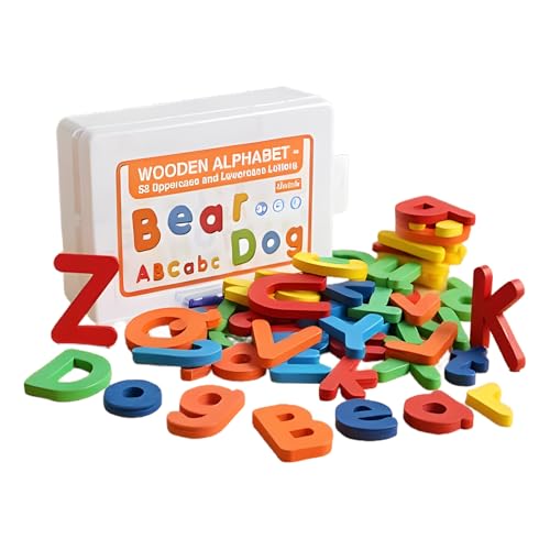 Jueces de Aprendizaje de Alfabeto: Juego de combinación de Letras de 52 Letras para la Infancia, Desarrollo Educativo con Juego Interactivo, práctica de Lectura de educación en el Aula para ni