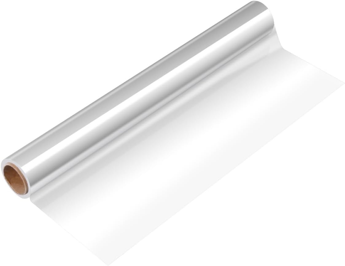 HOMSFOU Florist Cellophane Wrap Roll 50cm X 50m Packaging Paper for Flower Bouquet Wrapping and Basket Decoration