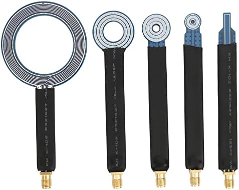 Thincol EMC EMI Near-Field Probe Set, Half Shield Anti-Interference RF Explorer Near Field Antenna Kit,Frequency 1Mhz-7GHz, SMA Male Thread (5Pcs)