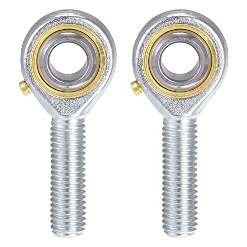 Uxcell POS10 M10x1.5 Rod Bearing Left Hand Thread (2 Pcs.)
