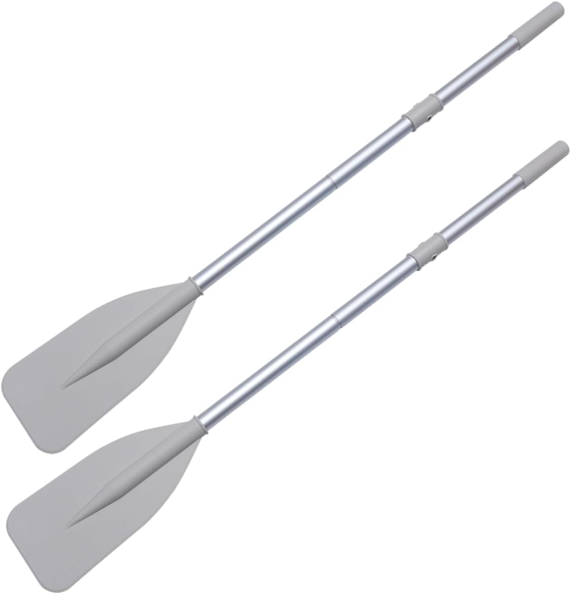 Yardwe 1 Pair Removable Paddle for Dinghy Float Boat Oars Boat Kayak Oars Heavy Duty Oars Portable Foldable Boat Paddle Boat Accessories Sup Kayak Paddle Boat Plastic Grey