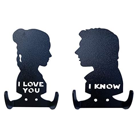 HeavenlyKraft I Love You I Know Decor Steel Wall Coat Hooks Wall Hooks for Living Room Bathroom Hooks Towel Hooks Kitchen Hooks Storage Organizer Utensil Hooks Size 5.9 X 3.14 X1.35 in Cover