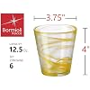 Aazon.co | Borioli Rocco Capri 12.5 oz Glass for Juices, ineral Water, and Drinks, 6 Count
