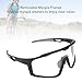 RiToEasysports Cycling Sunglasses, Sports Glasses Polarized PC UVrays 400 Protection Color Changing Lens for Men Women Running Fishing Skiing