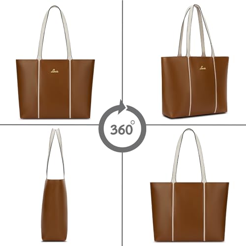 Image of Lavie Women's Morgan Colourblock Tote Bag | Tote Bag for Work | Ladies Purse | Stylish Shoulder Bag | Gift for Women