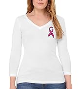 RhinestoneSash Breast Cancer Survivor Gift - Pink Breast Cancer Awareness Ribbon Shirt - Breast C...