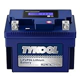TYKOOL YTX4L-BS-Pro High PerformanceLithium Motorcycle Battery,180CCA 12.8V 3Ah LiFePO4 Powersports Battery,Built-in BMS,for Dirt bikes,ATV,Scooter,4 wheeler,Hongda grom,Motocross,Riding Lawn Tractor