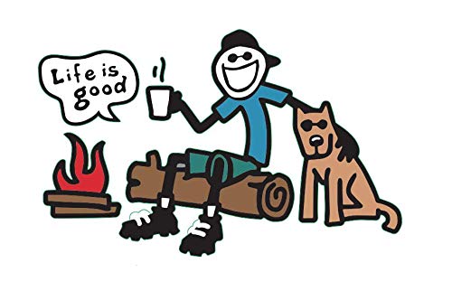 Amazon.co.jp: [Life is good] アウトドア シール アウトドア 