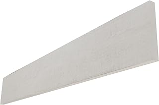 4"W x 10'L x 1"Thickness 1-Sided Rough Cedar Endurathane Faux Wood Beam Plank, Factory Prepped, Ready for Paint