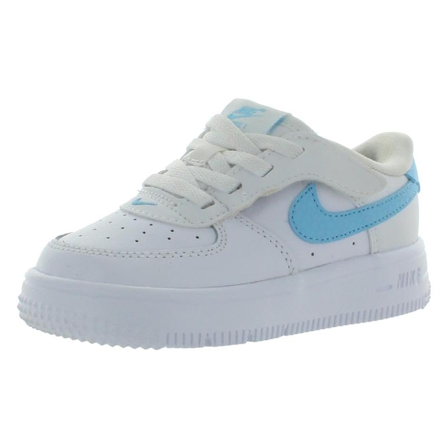 Image of NIKE FORCE 1 LOW EASYON (TD) inchWHITE inch