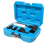 5tlg Lambdasonden Schlüssel Lambdasonde Nuss Steckschlüssel Werkzeug Gewindereparatur Satz,1/2 3/8 Antrieb 7/8 22mm Lambdasonde Nuss Steckschlüssel Werkzeug Einsatz, M12 M18 Gewinde Strehler