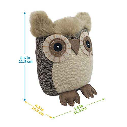 Fabric Animal Door Stopper Gifts For Mom Decorative Doorstops Book Stopper Wall Protectors Anti Collision Cute Owl #TOP5