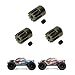 Kopinma 3Pcs 12T Motor Gear for HBX 901 901A 903 903A 905 905A 1/12 RC Car Upgrades Parts Spare Accessories