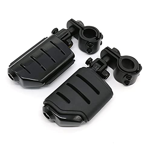Highway Pegs Footpegs Foot Rest And Mount Kit Compatible With Harley Road King Road Glide Street Glide Electra Glide Sportster Honda Yamaha Kawasaki 25Mm 32Mm 34Mm (Styel C#Black) #TOP6