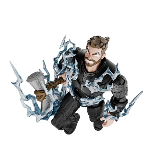 Thor Model Kit con articulación avanzada Blokees Champion Class maqueta Marvel 3