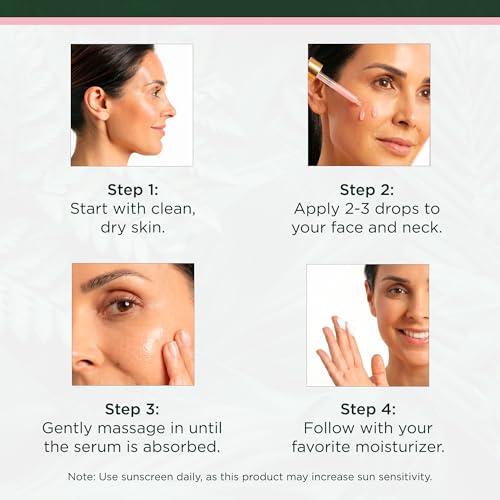 Image of Tree of Life PDRN Serum for Face with Salmon DNA - Brightening and Hydrating Face Oil for Dark Spots and Fine Lines - Suitable for Sensitive Skin - Dermatologist Tested Skin Care - 1 Fl Oz